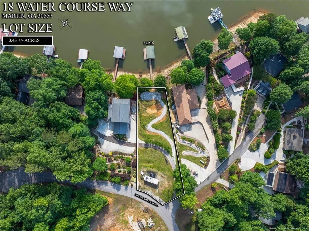0.44 Acres of Land for Sale in Martin, Georgia - Martin, Georgia, 30557