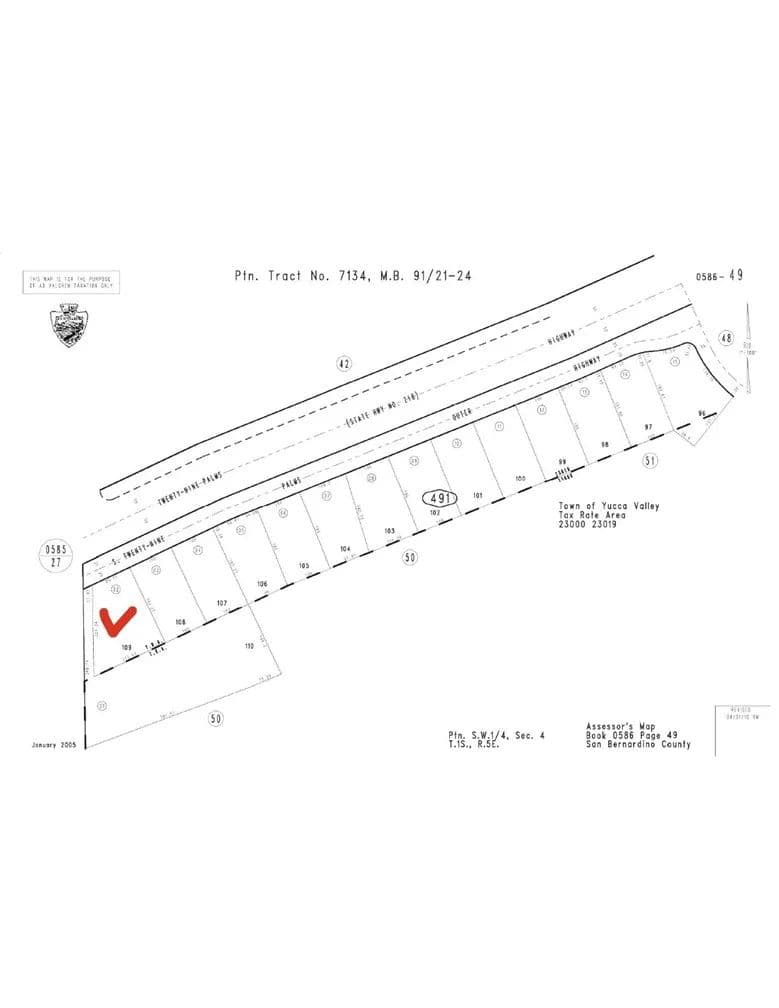 Property from 29 Palms Hwy - KW
