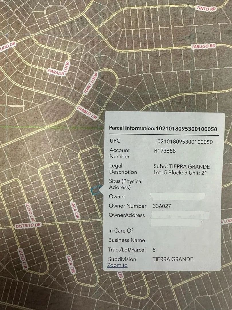 Property from Lot 20 And Lot 5 Tierra Grande - KW