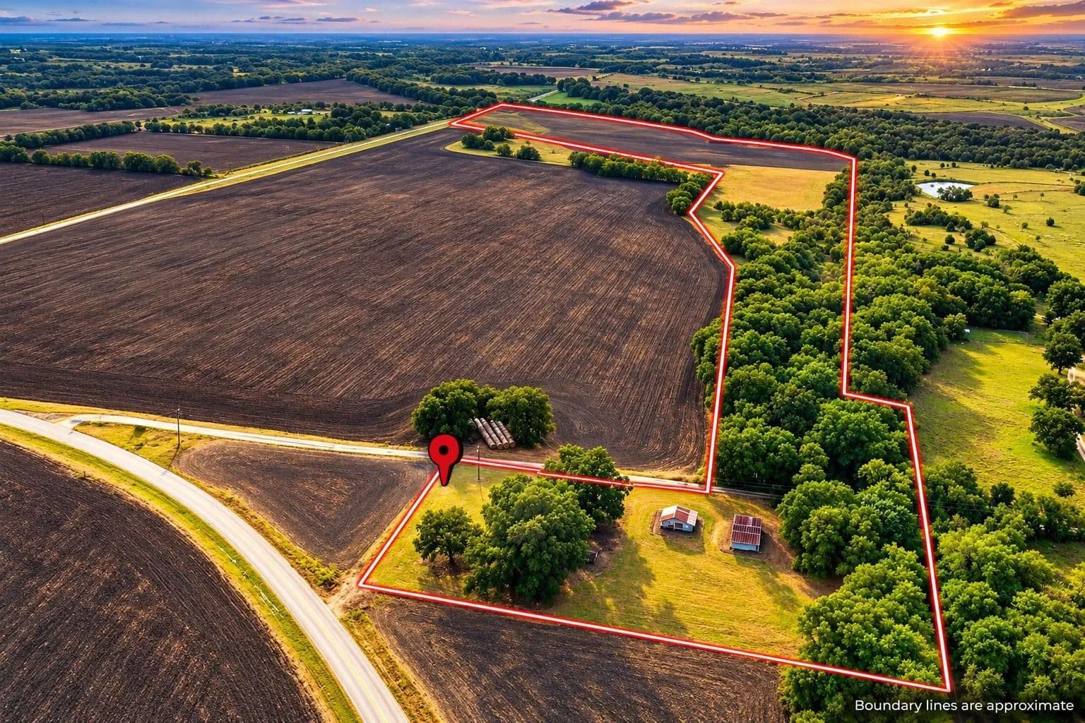 39.64 Acres of Land for Sale in Bynum, TX - Bynum, Texas, 76631