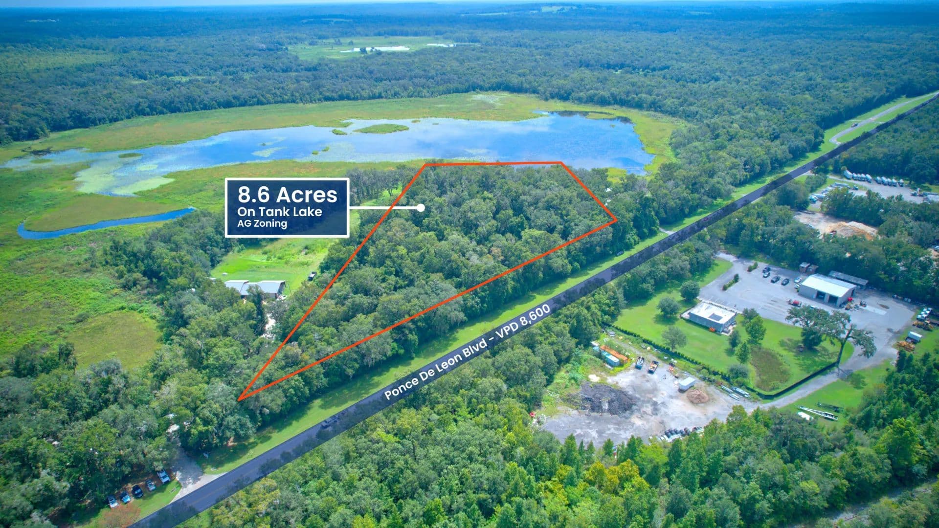 Tank Lake Acreage - Brooksville, Florida, 34601