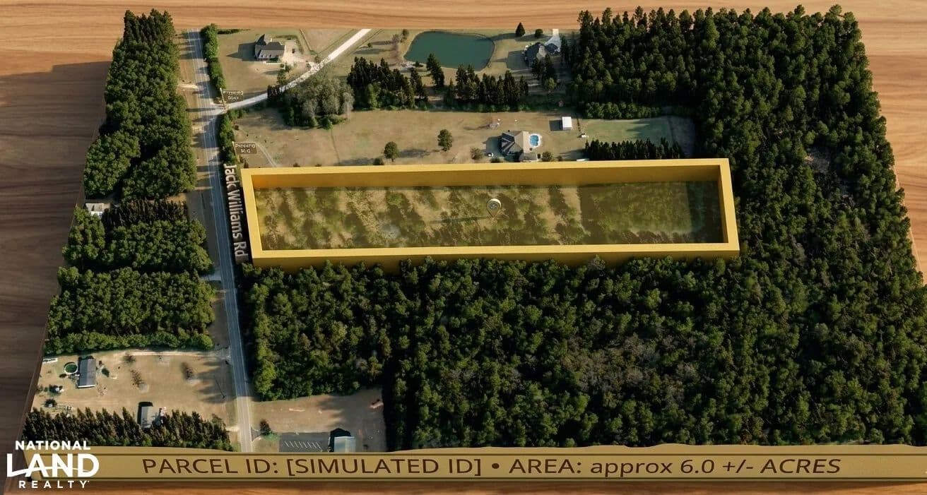 Jack Williams Road Homesite & Retreat - Wilmer, Alabama, 36587