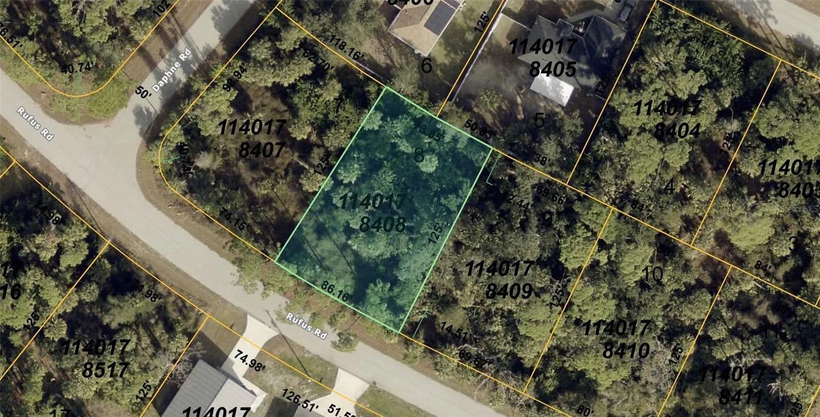 Property from RUFUS ROAD - KW - North Port, Florida, 34288