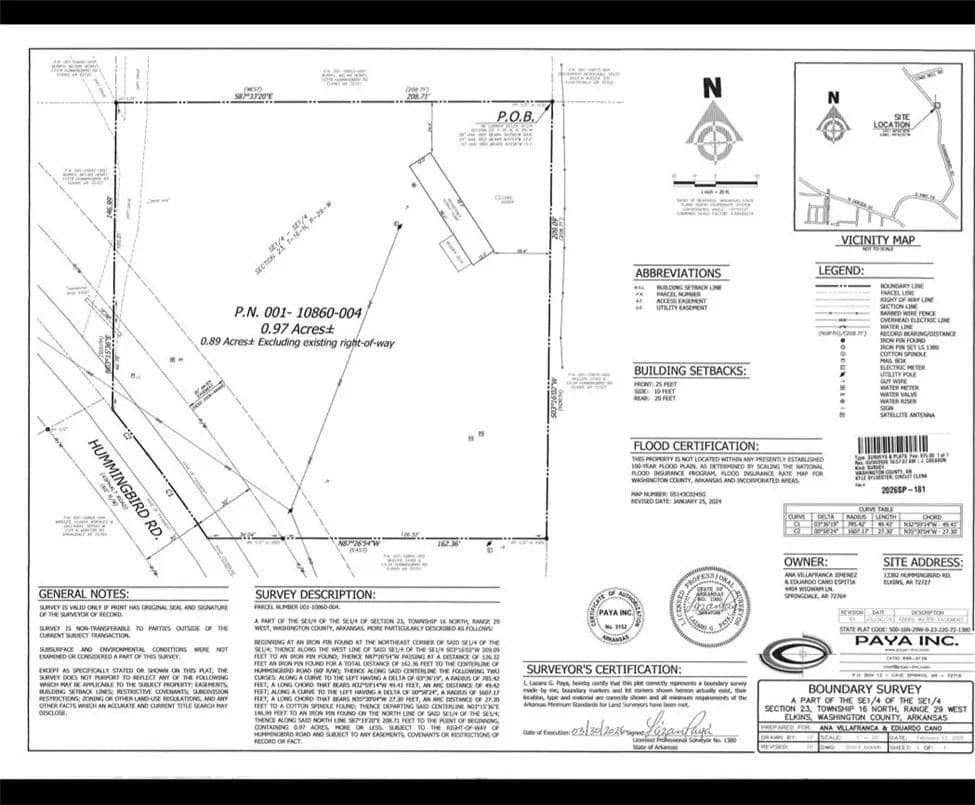 Property from 13382 Hummingbird Road - KW - Elkins, Arkansas, 72727