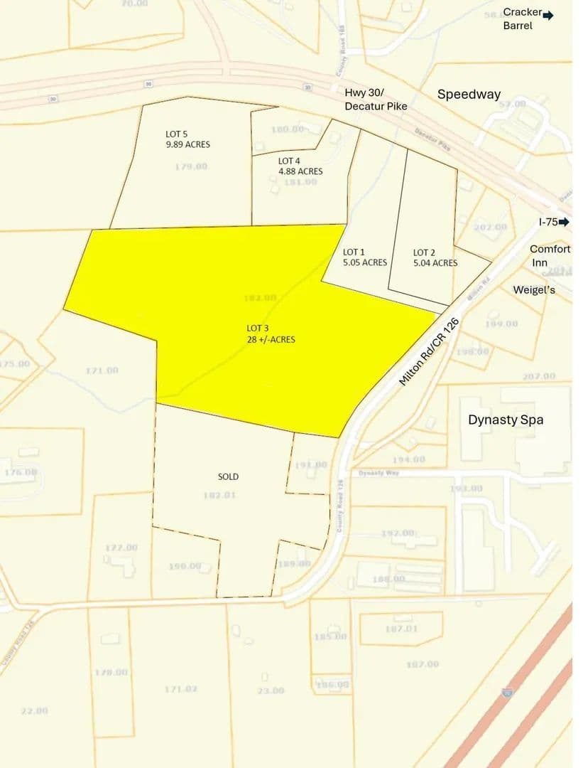 28 Acres of Land for Sale in Athens, TN - Athens, Tennessee, 37303