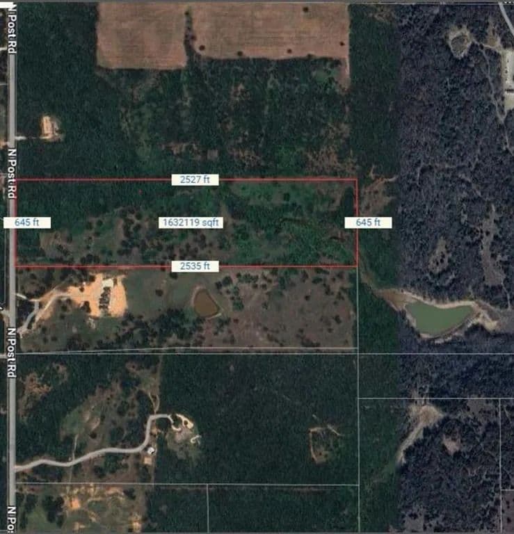 Property from Deep Fork Township 40 acres - KW