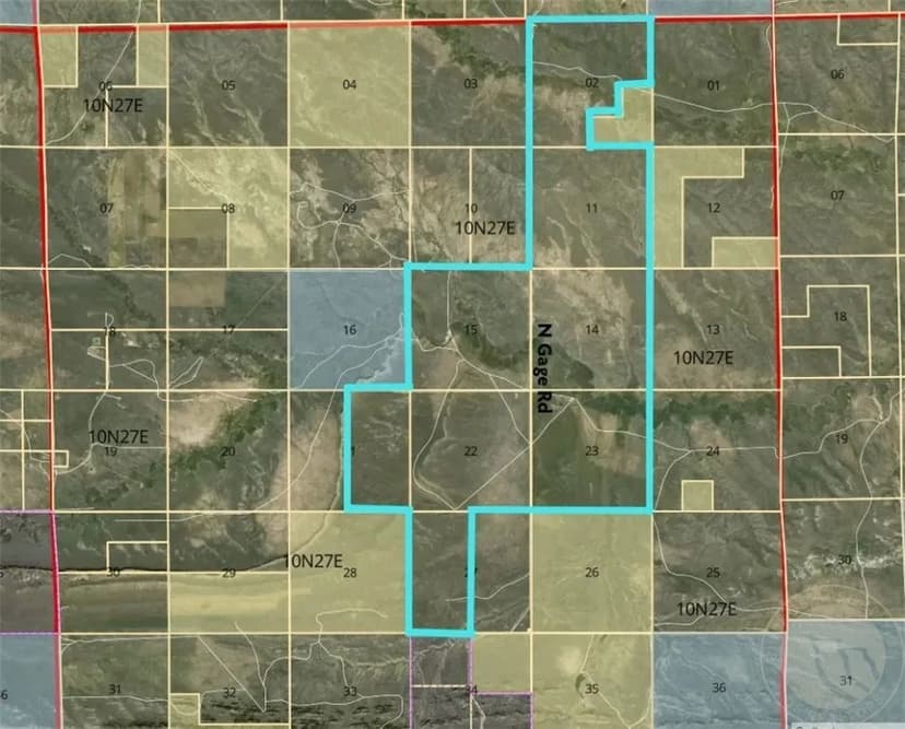 Property from 00 N Gage Road - KW