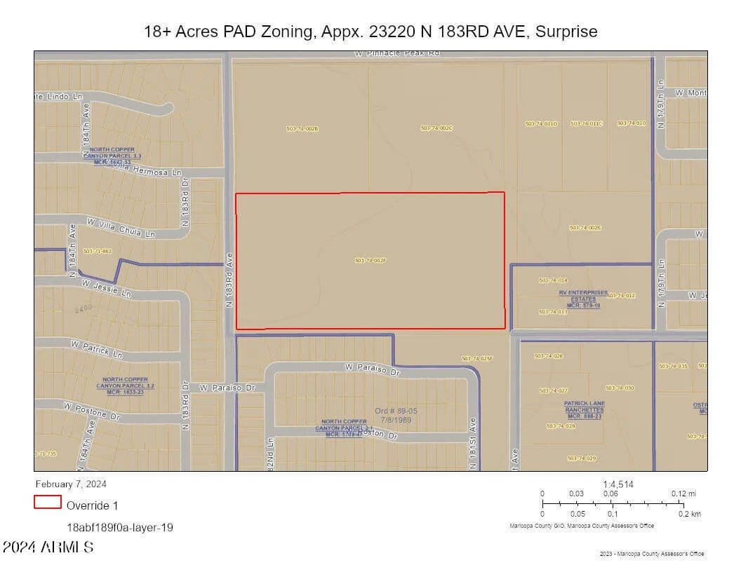 Vacant Land in Surprise - Surprise, Arizona, 85387
