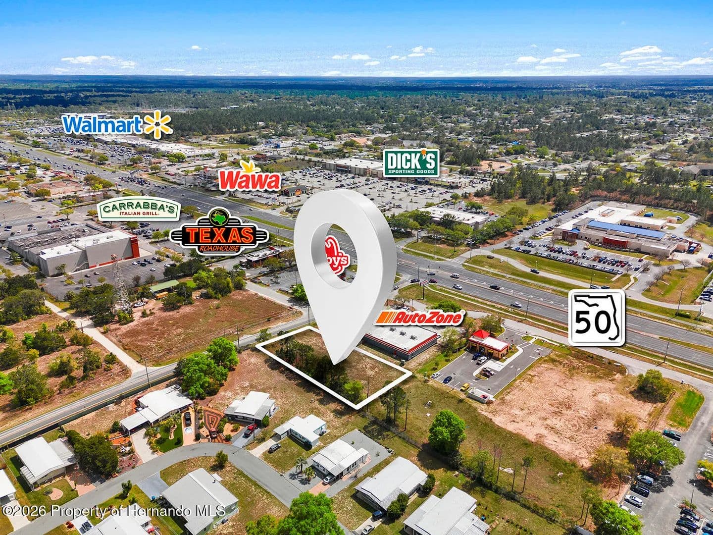 0.5 Acres of Land for Sale in Brooksville, FL - Brooksville, Florida, 34613