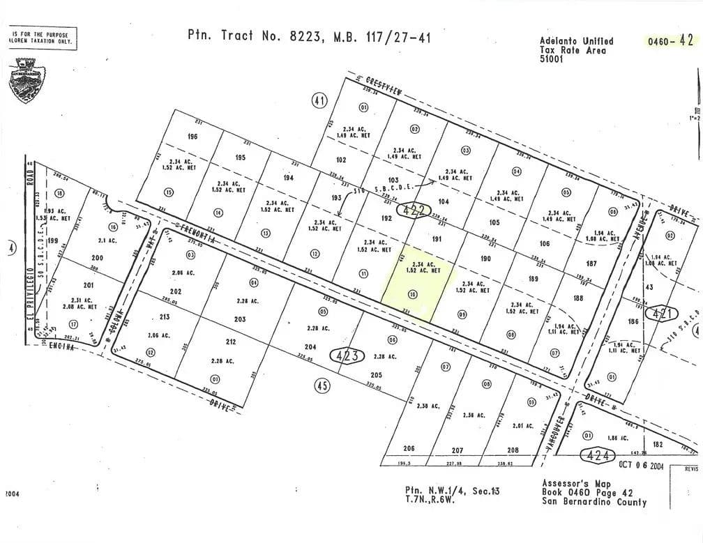 Vacant Land in Adelanto - Adelanto, California, 92301