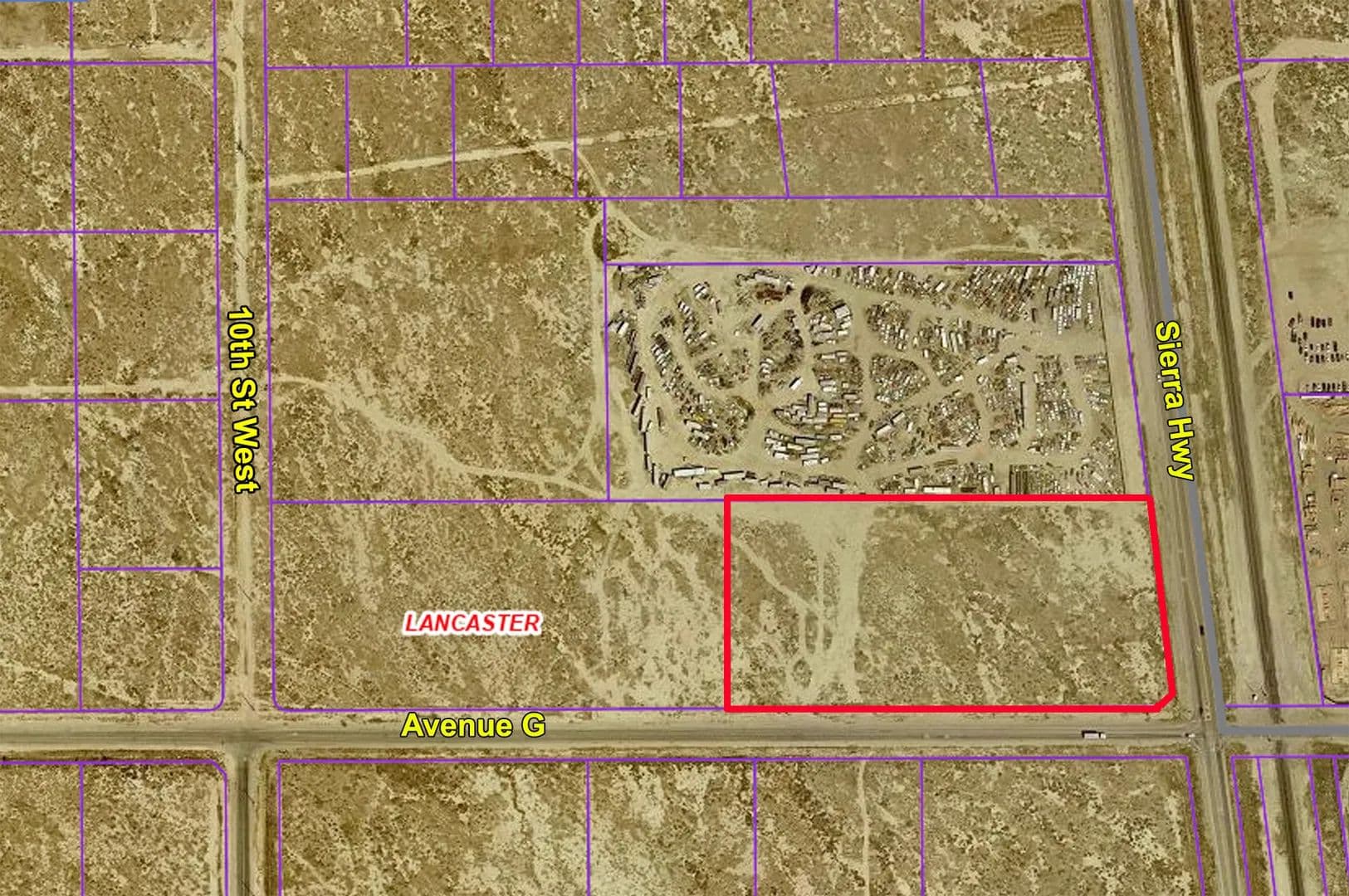 Land -Industrial in Lancaster - Lancaster, California, 93536