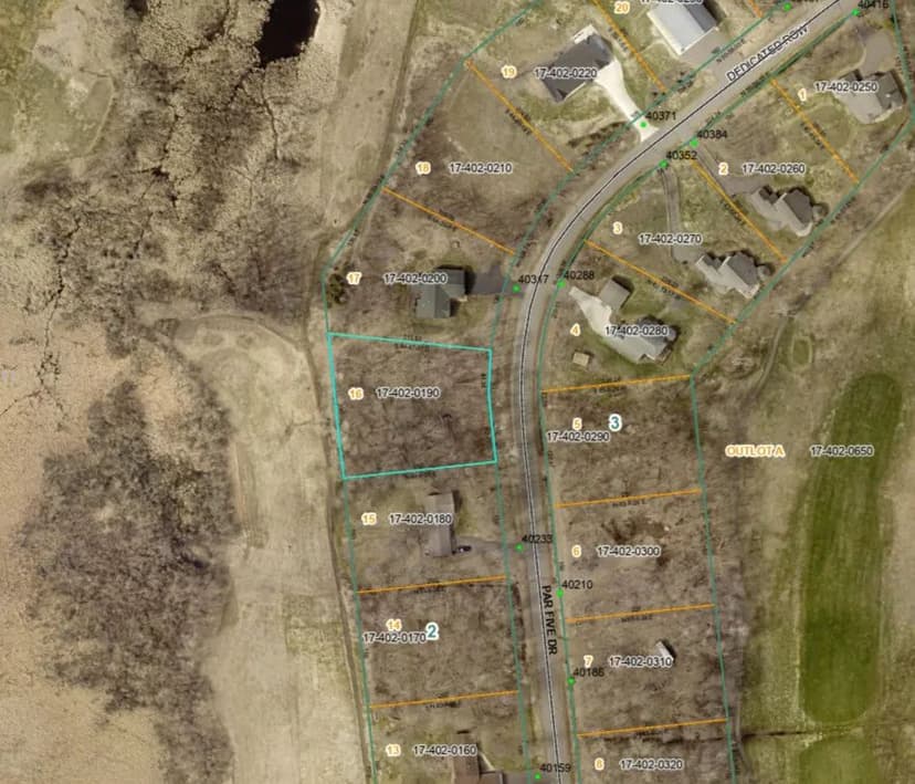 Property from TBD Lot# 16 Par Five Drive - KW