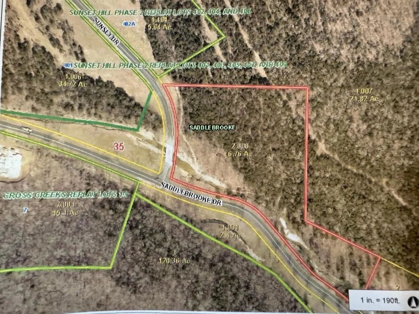 6.76 Acres of Land for Sale in Saddlebrooke, MO - Saddlebrooke, Missouri, 65630
