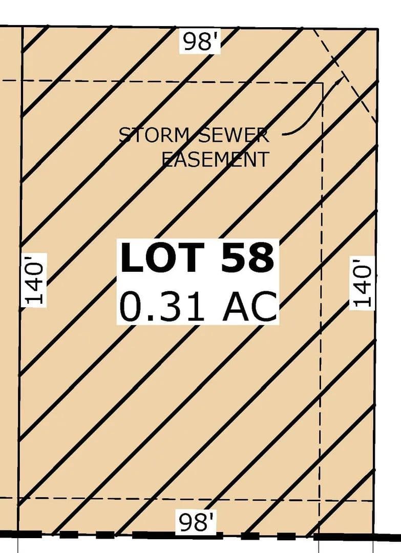 Property from Lot 58 Greenbelt Trail Part 6 - KW - North Liberty, Iowa, 52317