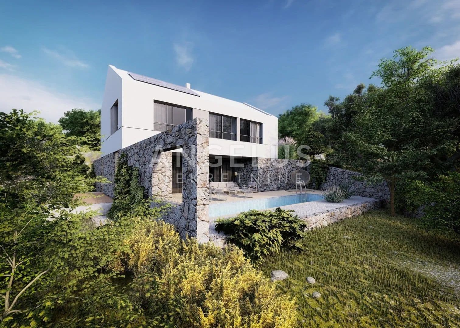 Ekskluzivno građevinsko zemljište udaljeno 50 m od mora na otoku Braču - land for sale