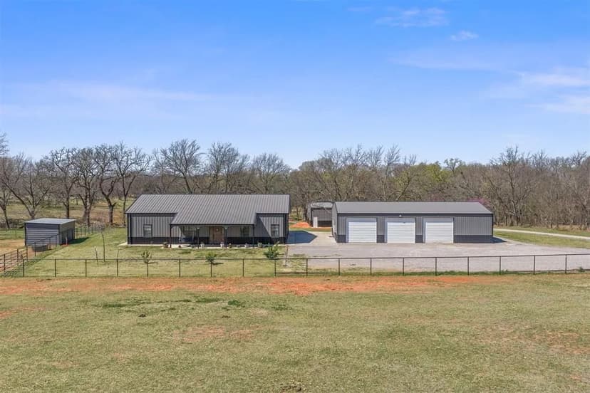 25 Acres with a Horse Barn, Shop and House