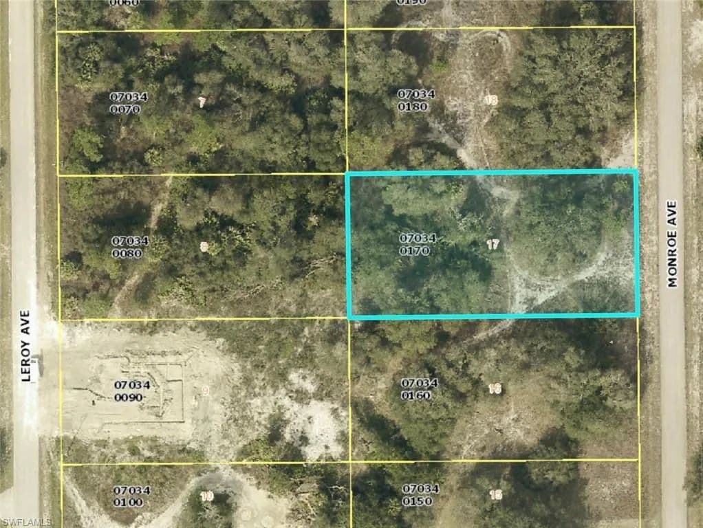 Vacant Land in Lehigh Acres - Lehigh Acres, Florida, 33972