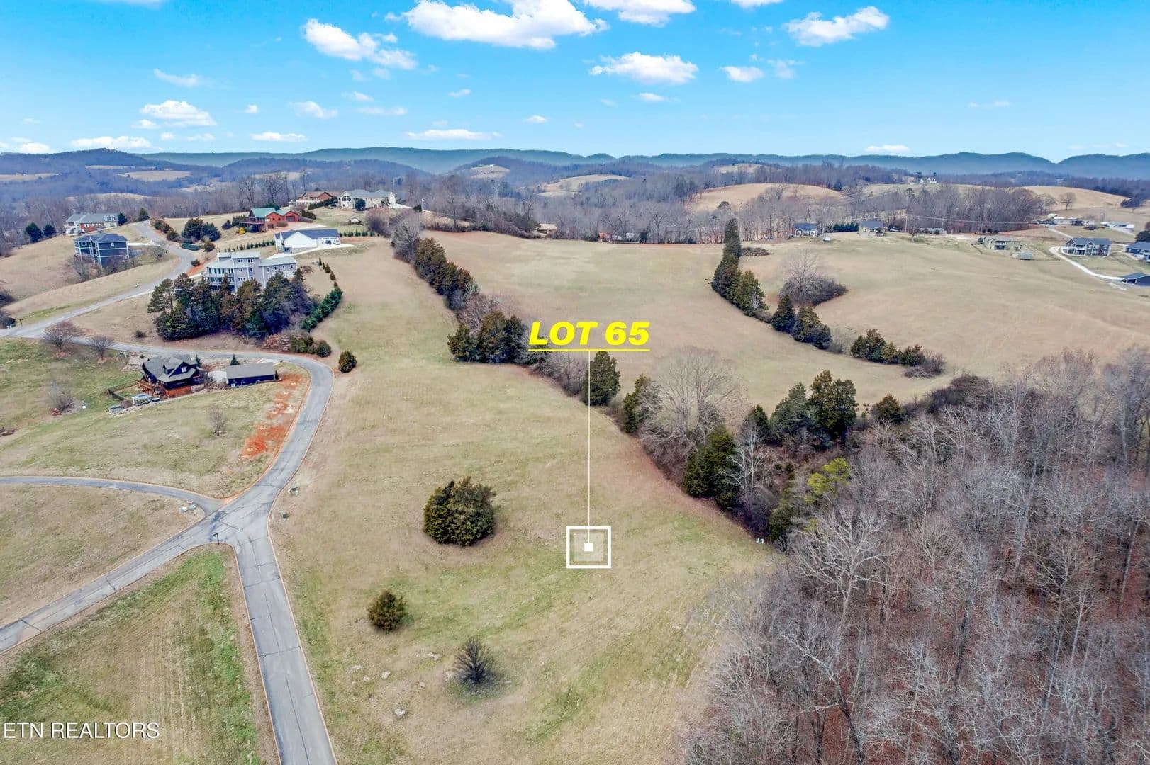 Property from Lot 65 Cow Poke Lane - KW - Rutledge, Tennessee, 37861