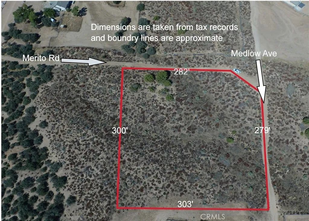 2.52 Acres of Land for Sale in Oak Hills, CA - land for sale