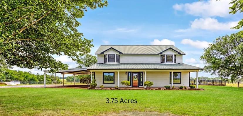 1205 N 4360 Road, Fort Towson - 3.75 Acres