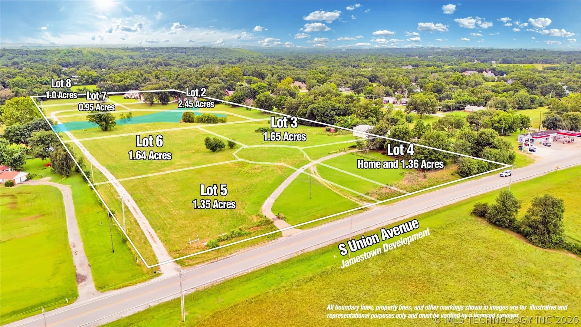 13.07 Acres of Land for Sale in Jenks, OK - Jenks, Oklahoma, 74037
