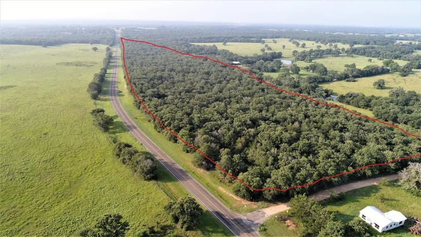 33.52± Acres with Big Trees, Water Well & Owner Financing Near Cameron, TX