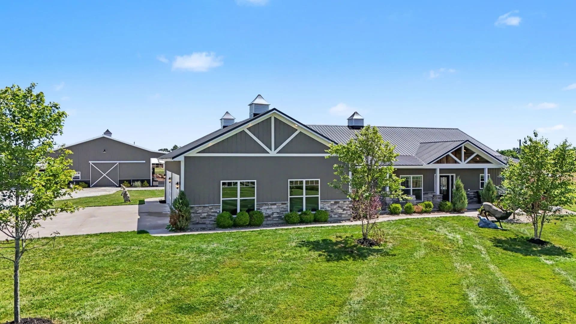 Equestrian Retreat: Custom 7.5±-Acre Luxury Ranch – Lincoln County - Troy, Missouri, 63379