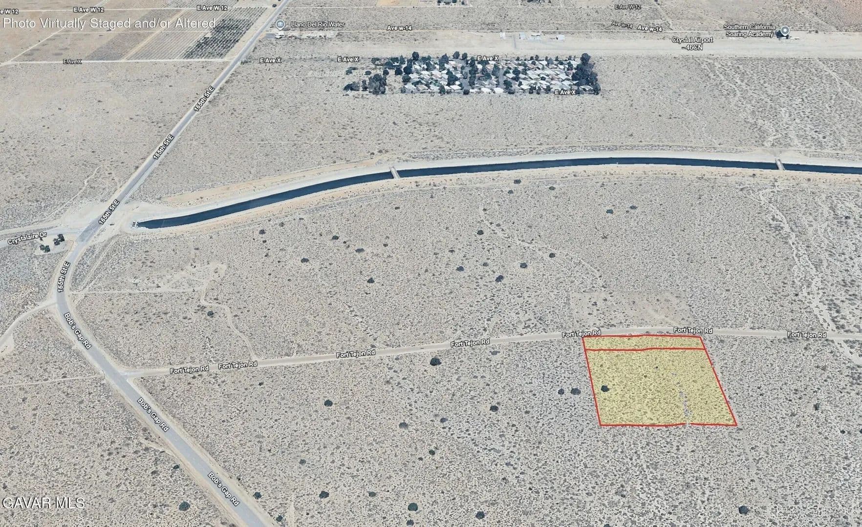 Property from Fort Tejon Road - KW - Llano, California, 93544