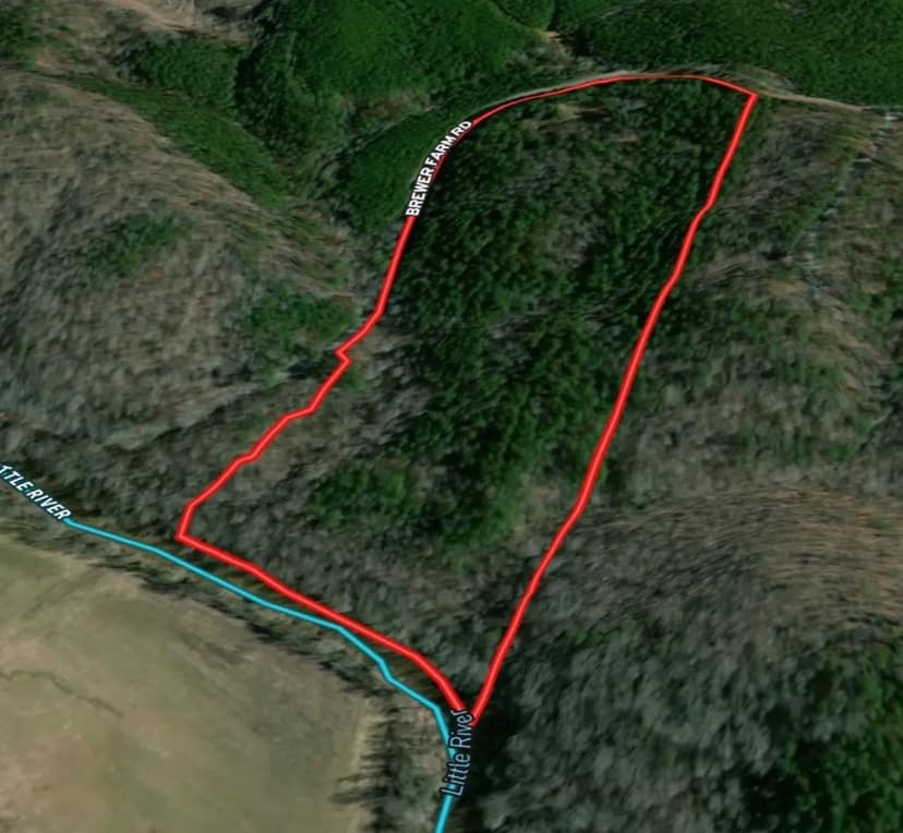 30 +/- Ac. Fronting Little River & Brewer Farm Rd Montgomery County NC
