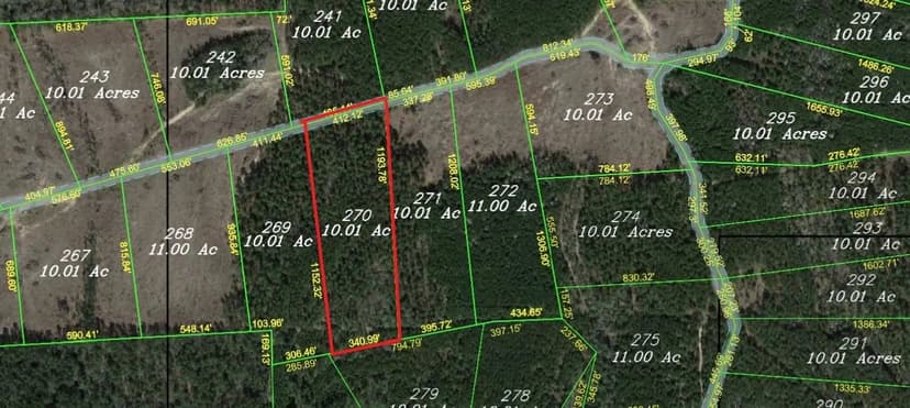 Property from Lot 270 Phase 4 Ranches at Lone Star Ridge - KW