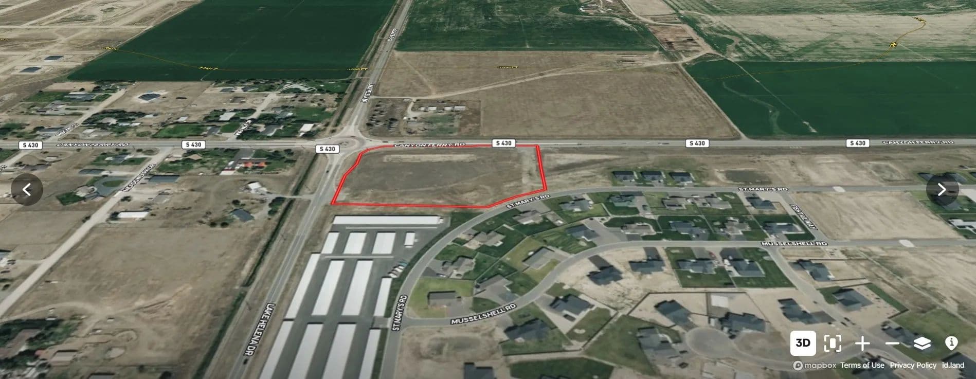 Land -Agricultural (Not Zoned) in East Helena - East Helena, Montana, 59635