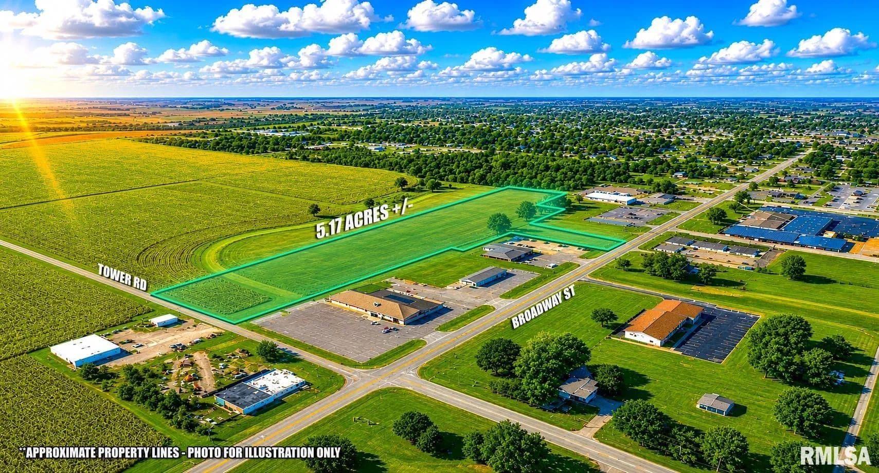 Property from 0 TOWER Road - KW - Gillespie, Illinois, 62033