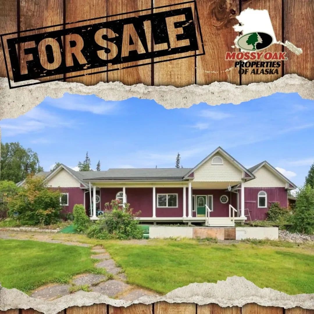 4404sf 5 Bed 3 Bath Home on 1.38 ac S. of Soldotna - Soldotna, Alaska, 99669