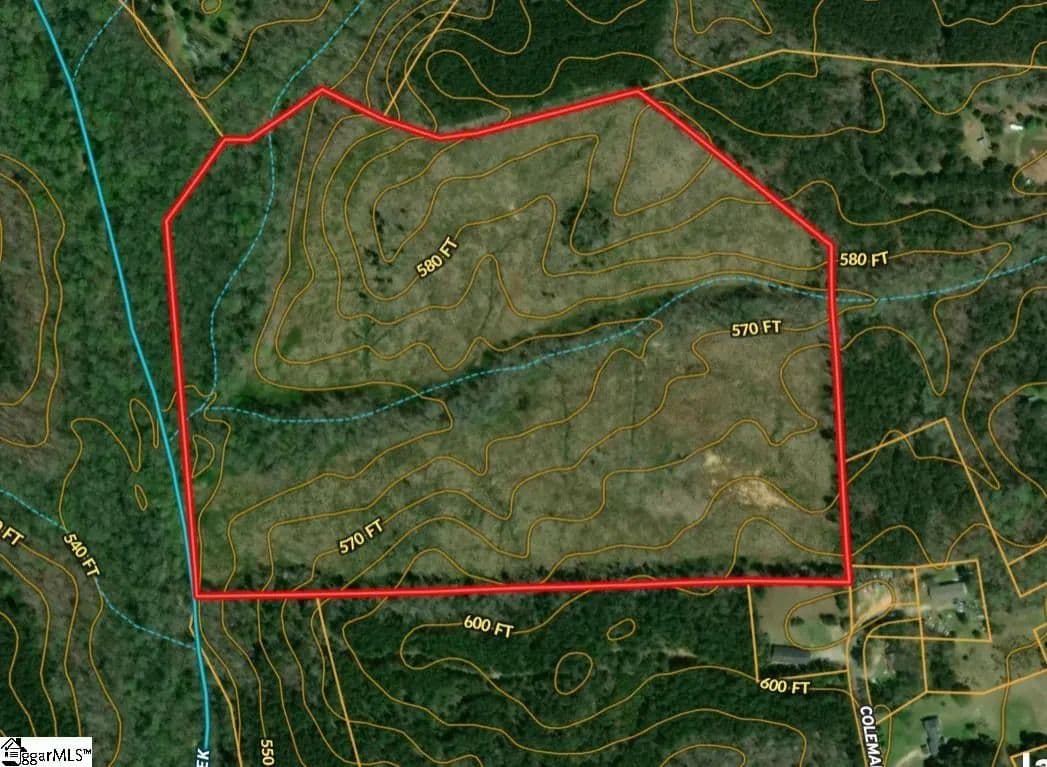 61.23 Acres of Land for Sale in Clinton, SC - Clinton, South Carolina, 29325