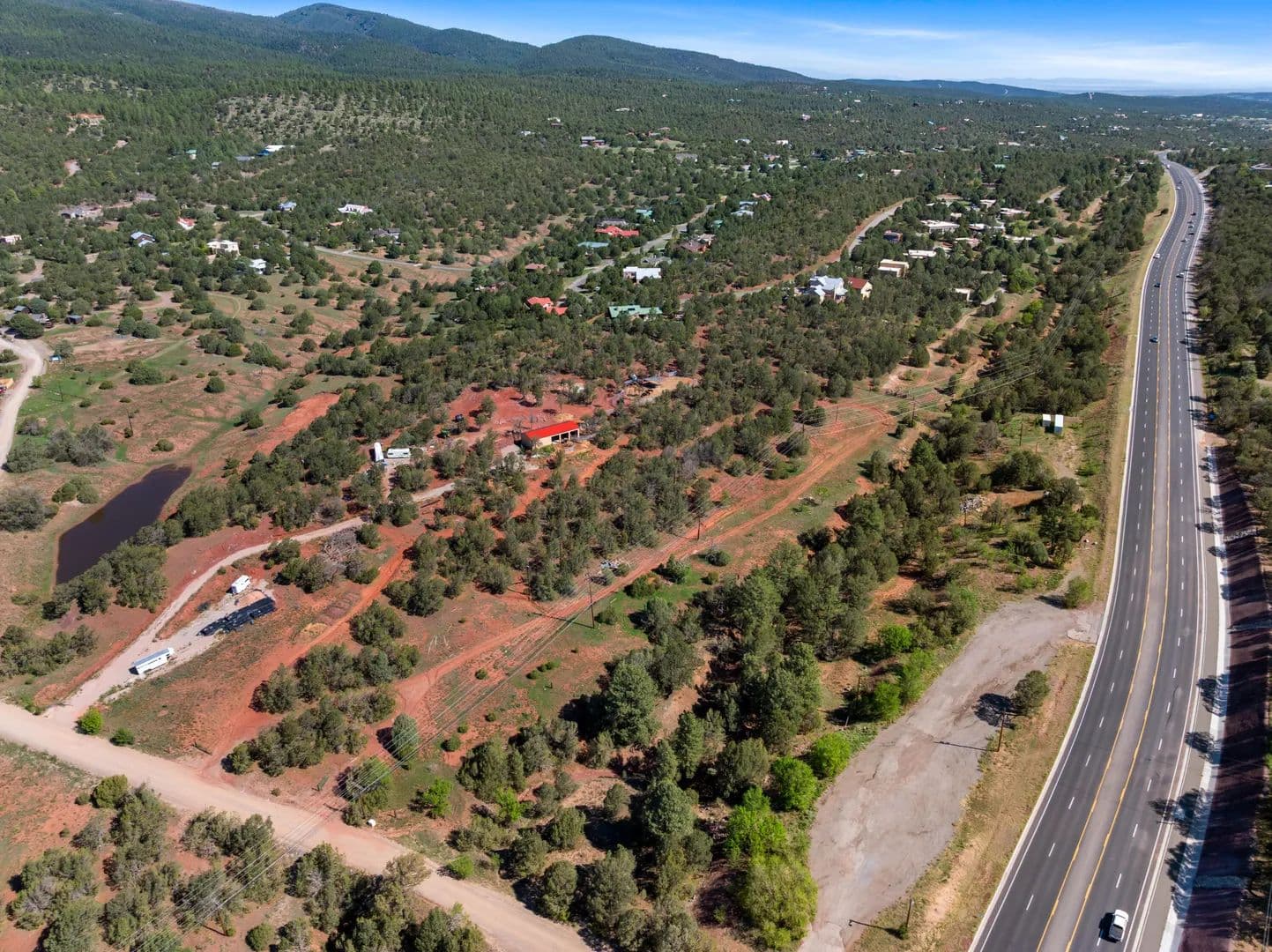 Property from 2-B Snowline Road - KW - Cedar Crest, New Mexico, 87008