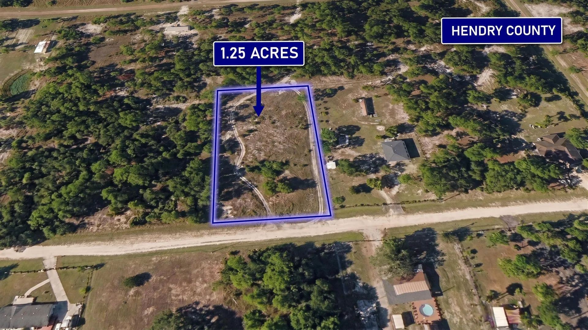 1.25 Acres of Land for Sale in Clewiston, FL - Clewiston, Florida, 33440