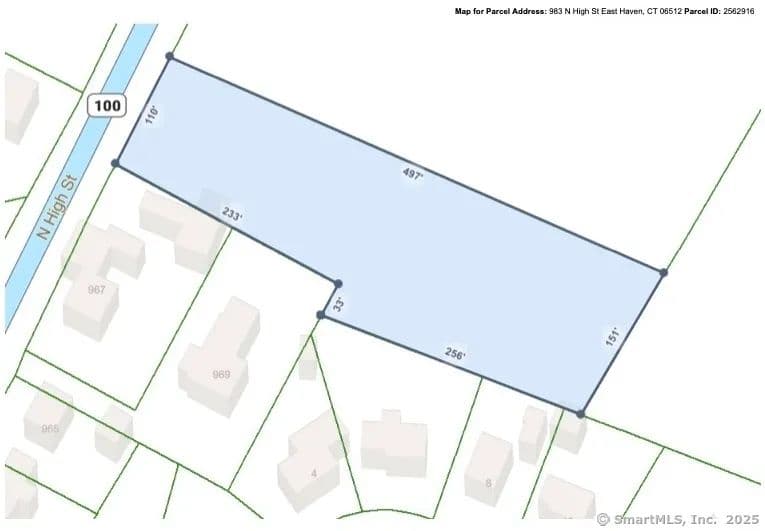 Vacant Land in East Haven