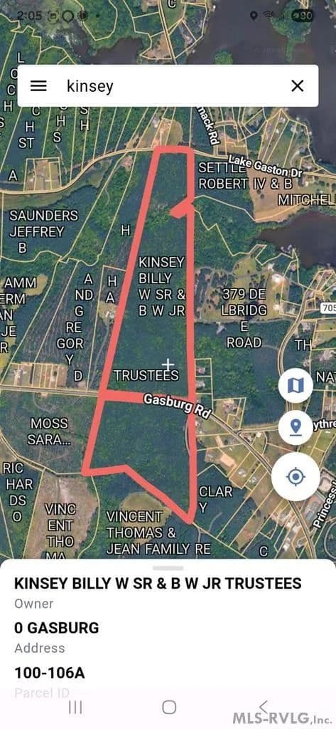 Vacant Land in Gasburg - Gasburg, Virginia, 23857