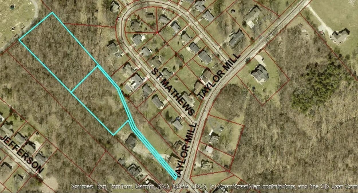 3.44 Acres of Land for Sale in Taylor Mill, Kentucky - Taylor Mill, Kentucky, 41015