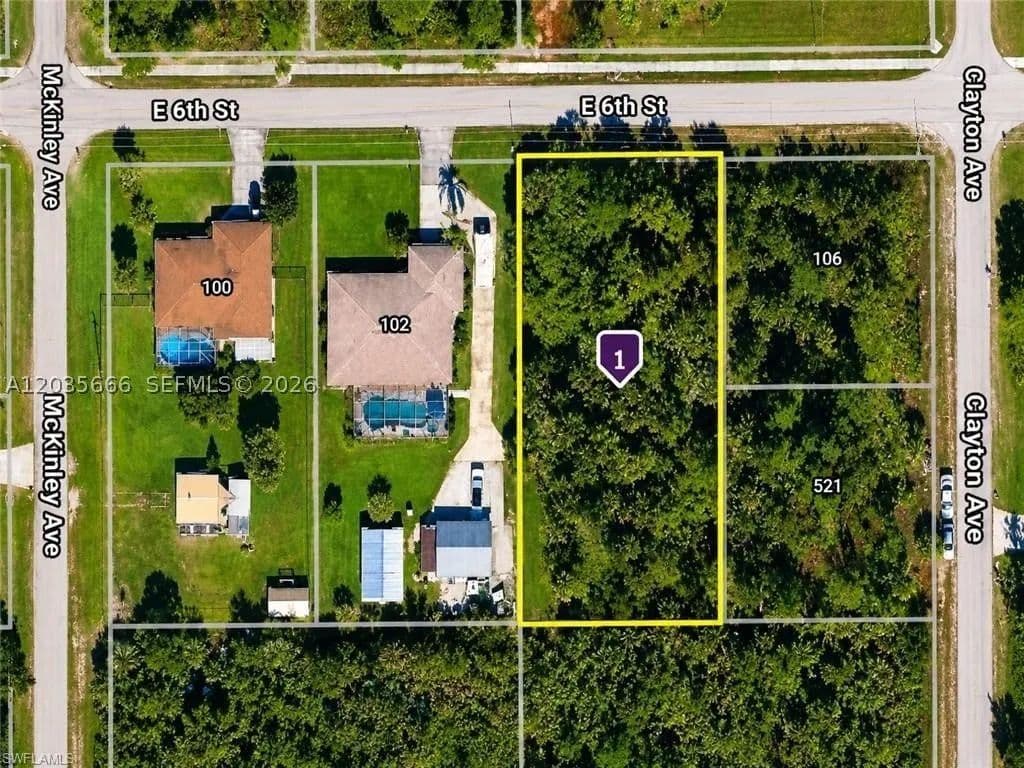 21784 Acres of Land for Sale in Lehigh Acres, Florida - Lehigh Acres, Florida, 33972