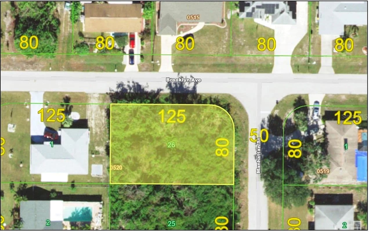 0.23 Acres of Land for Sale in PORT CHARLOTTE, FL - Port Charlotte, Florida, 33952
