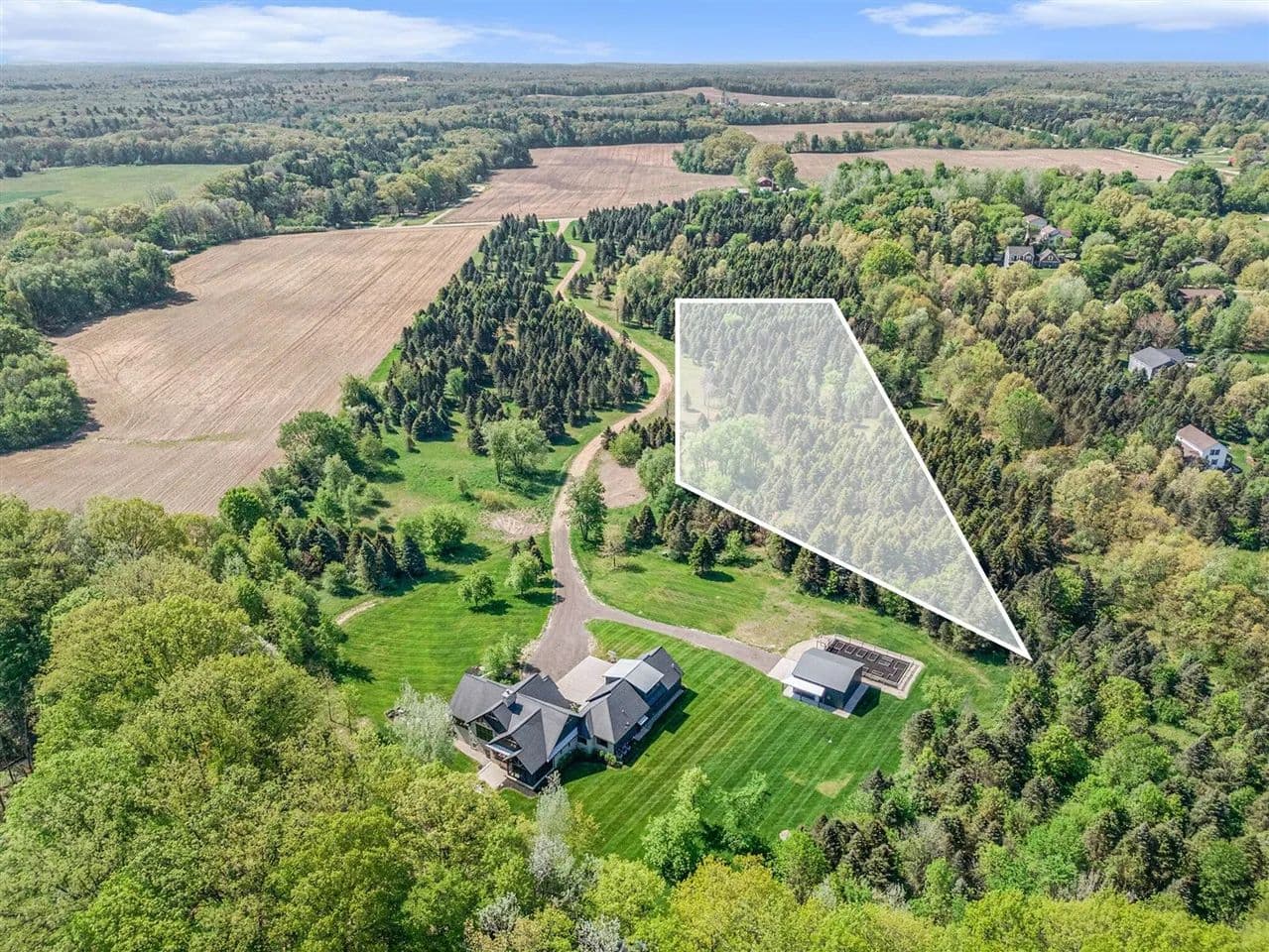 Property from 136th - KW - Hamilton, Michigan, 49419