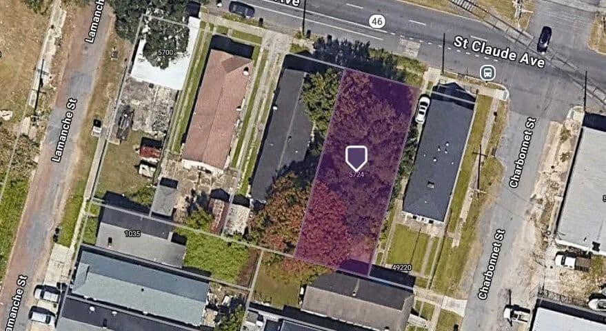 0.13 Acres of Land for Sale in New Orleans, LA - New Orleans, Louisiana, 70117