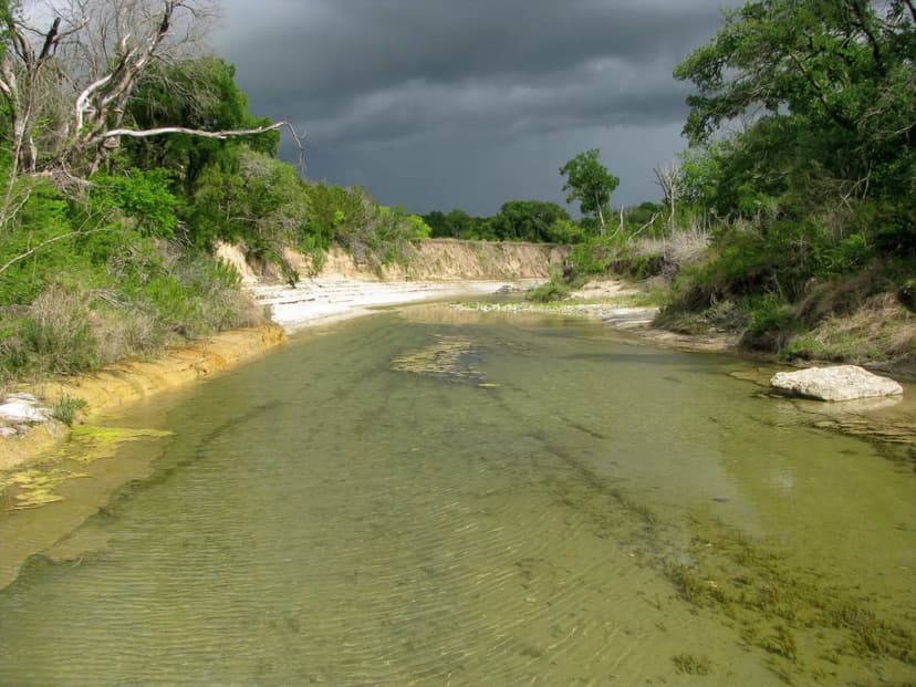 286.93 Acres with 3 Br 1 Ba home on Cow House Creek near Evant, TX in Hamilton Co.