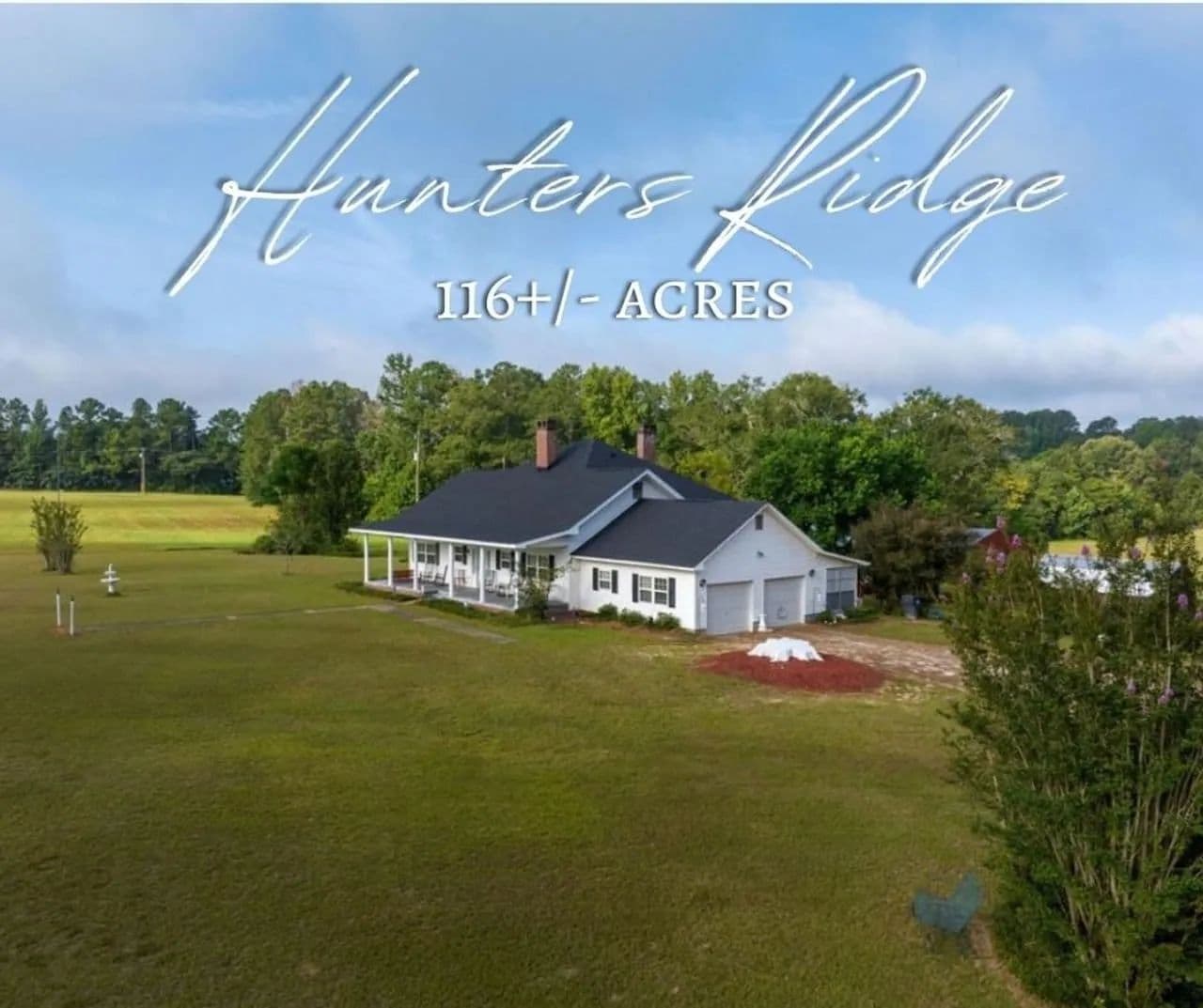 116 Acres and a Picturesque 3200 sq ft home - Welcome to Hunter's Ridge - Clio, Alabama, 36017