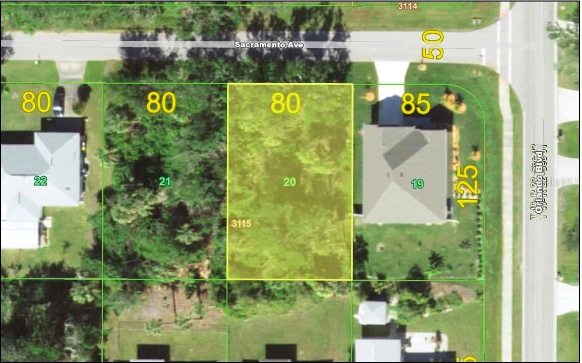 0.23 Acres of Land for Sale in PORT CHARLOTTE, FL - Port Charlotte, Florida, 33954