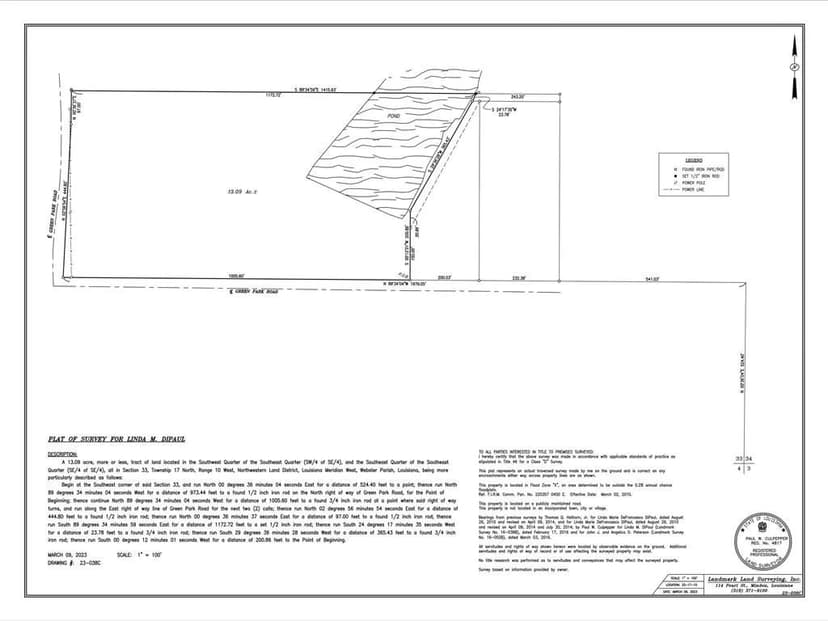 Vacant Land in Doyline