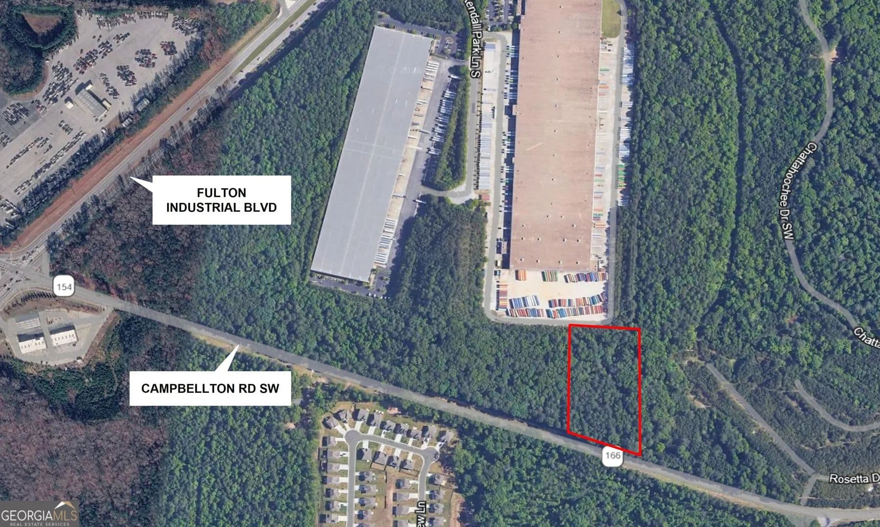 Property from 0 Campbellton Rd SW - KW - Atlanta, Georgia, 30336