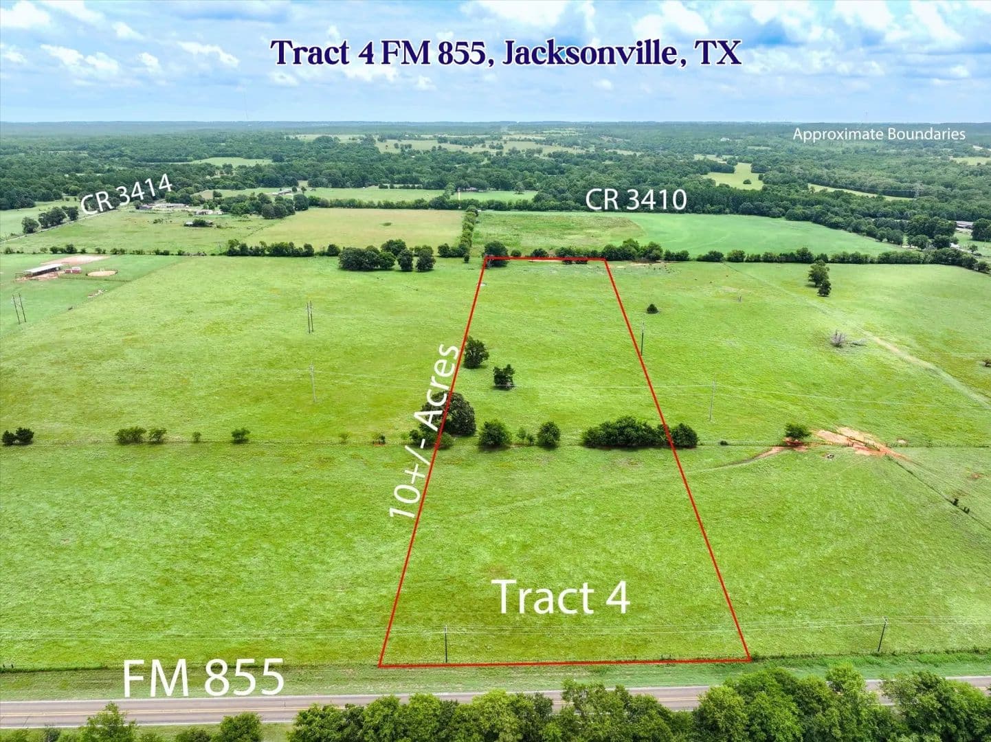 Tract 4 FM 855, Jacksonville - Jacksonville, Texas, 75766