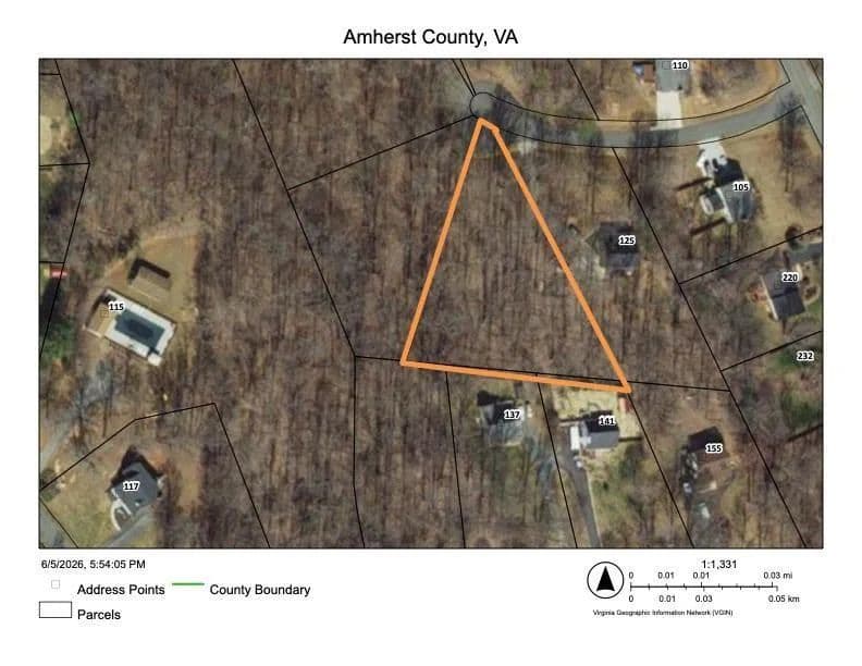 Property from 0 CANE RAISER CT - KW - Amherst, Virginia, 24521